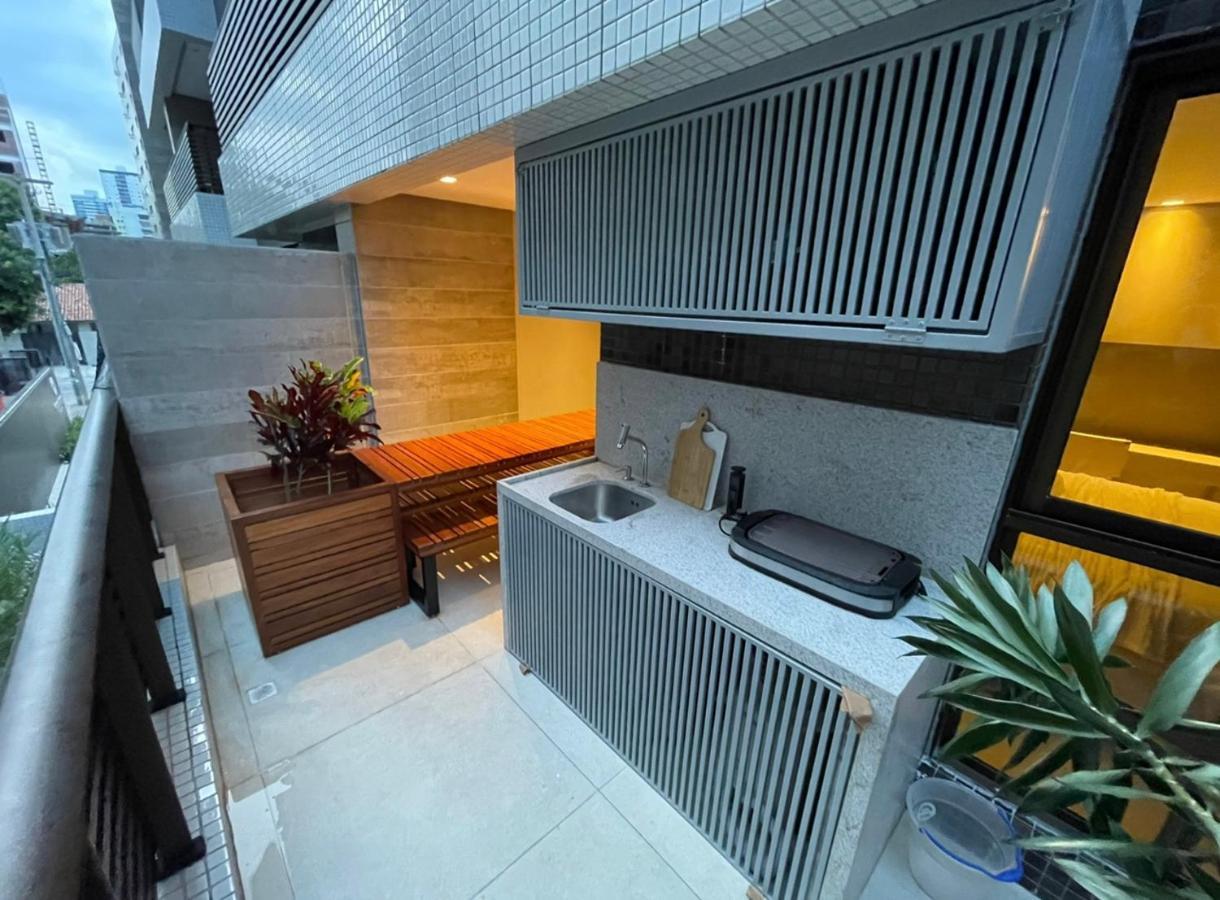 Flat Eco Summer Tambaú Apto 2Qts, Cozinha completa João Pessoa Exterior foto